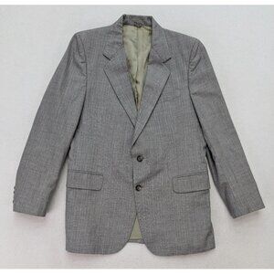Etienne Caron Vintage Men's Blazer Jacket Sport Coat Size 40R Gray